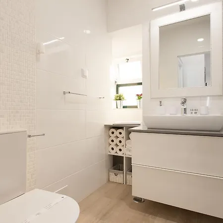 White Tiles In Center * Lisboa