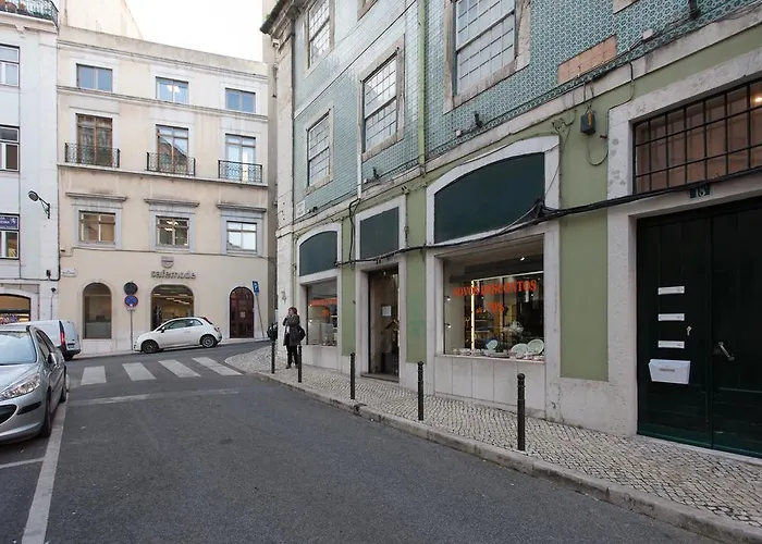 White Tiles In Center Lisboa